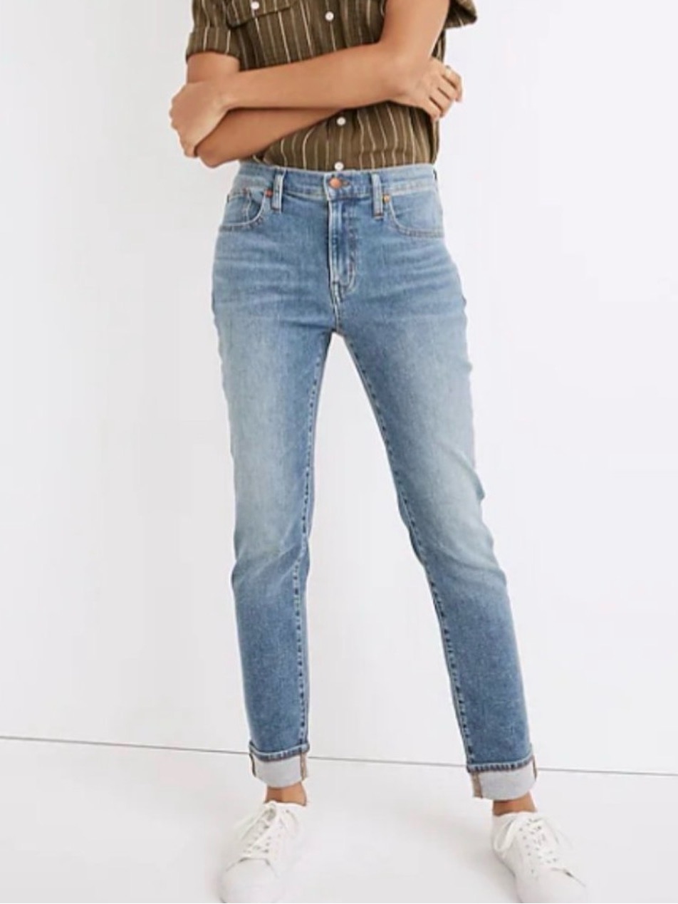 New $128 Madewell Women’s Petite The Slim Boyjean Mayberry Wash 26p Boyfriend